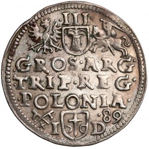 Zygmunt III Waza, Trojak Poznań 1589 ID