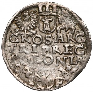 Zygmunt III Waza, Trojak Poznań 1594 - bez inicjałów