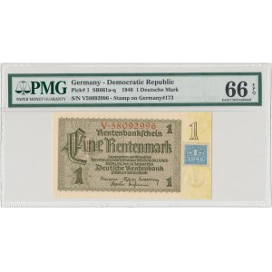 Niemcy, Okupacja sowiecka, 1 marka 1948 - PMG 66 EPQ