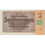 Deutschland, KUPONAUSGABEN, 2 Deutsche Mark 1948 - PMG 63