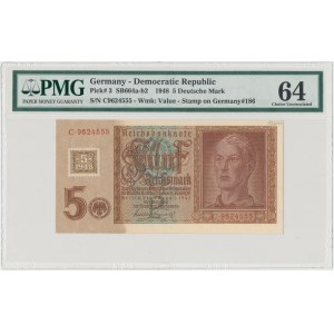 Deutschland, 5 Deutsche Mark 1948 - PMG 64