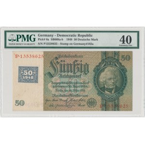 Deutschland, KUPONAUSGABEN, 50 Deutsche Mark 1948 - PMG 40