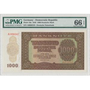 Niemcy, 1.000 marek 1948 - PMG 66 EPQ