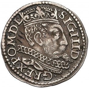 Zygmunt III Waza, Trojak Poznań 1598 - litera P