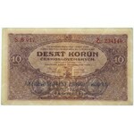 Czechosłowacja, 10 koron 1927