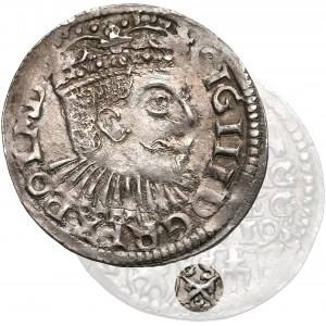 Zygmunt III Waza, Trojak Bydgoszcz 1595 - haki bez inicjałów V-I