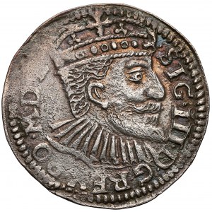 Zygmunt III Waza, Trojak Bydgoszcz 1595 - haki, PO