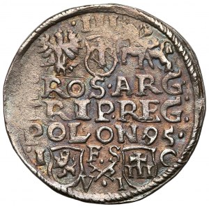 Zygmunt III Waza, Trojak Bydgoszcz 1595 - haki, PO