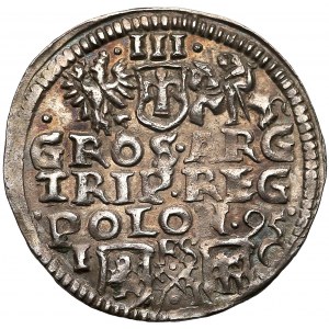 Zygmunt III Waza, Trojak Bydgoszcz 1595 - haki, POLO