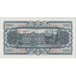 Austria, MUSTER/SPECIMEN 1.000 Shilling 1966 - PMG 68 EPQ