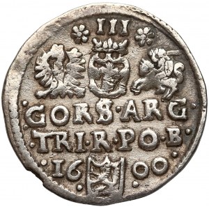 Zygmunt III Waza, Trojak Bydgoszcz 1600 - błąd GORS (R3)