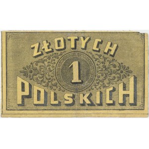 Radom / Warszawa, Sola weksel na 1 złoty = 15 kopiejek 1861