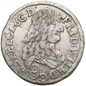 Niemcy, Prusy, Fryderyk Wilhelm, 1/3 talara 1672 GF, Krossen