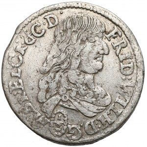 Deutschland, Preußen, Friedrich Wilhelm, 1/3 Taler 1672 GF, Krossen