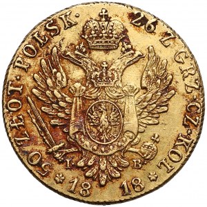 50 polish zloty 1818 I.B.