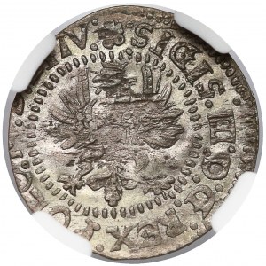 Zygmunt III Waza, Grosz Wilno 1615 - data w otoku