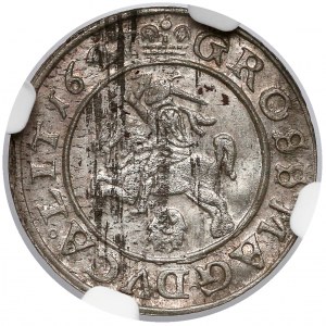 Zygmunt III Waza, Grosz Wilno 1627 - piękny połysk 