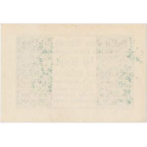 Lipno, 10 kopiejek (1916) ważne do 1.4.1917