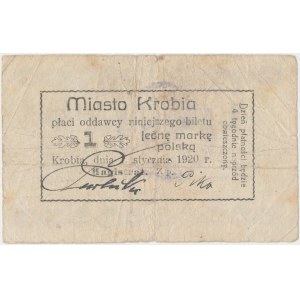Krobia, 1 marka polska 1920