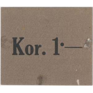 Kraków, Zjednoczone Firmy DROBNER, 1 korona (1919)