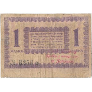 Janówiec, Bank Ludowy, 1 marka 1919 - stempel krótki