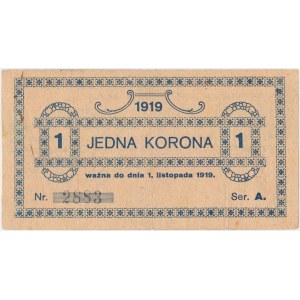 Gorlice, 1 korona 1919