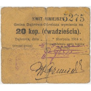 Dąbrowa Górnicza, 20 kopiejek 1914