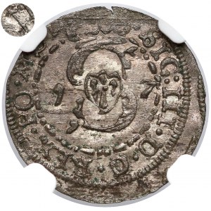 Zygmunt III Waza, Szeląg Wilno 1617 - Bogoria wysoko