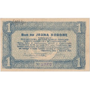 Ciężkowice, 1 korona 1919