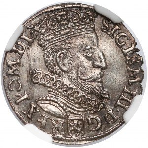 Zygmunt III Waza, Trojak Kraków 1604 - b. ładny