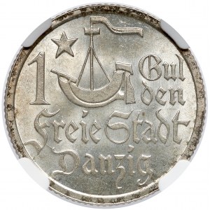 Gdańsk, 1 gulden 1923 - NGC MS65