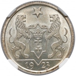 Gdańsk, 1 gulden 1923 - NGC MS65