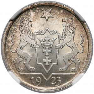 Gdańsk, 1 gulden 1923 - NGC MS64