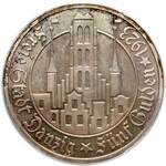 Gdańsk, LUSTRZANKA 5 guldenów 1923 - PCGS PR66 CAM