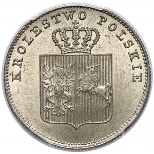 Powstanie Listopadowe, 2 złote 1831 KG - PIĘKNE - PCGS MS66