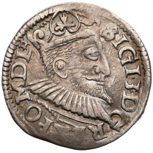 Zygmunt III Waza, Trojak Wschowa 1595 - haki - POLONIA