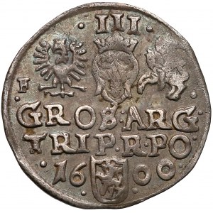 Zygmunt III Waza, Trojak Wschowa 1600 - F przy Orle