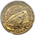 2 złote 1998 Ropucha Paskówka - NGC MS68