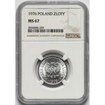 1 złoty 1976 - NGC MS67