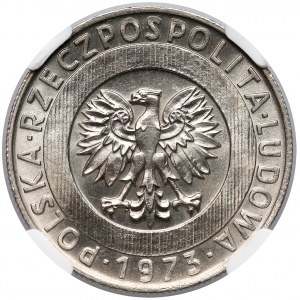 20 złotych 1973 Wieżowiec i Kłosy - NGC MS67