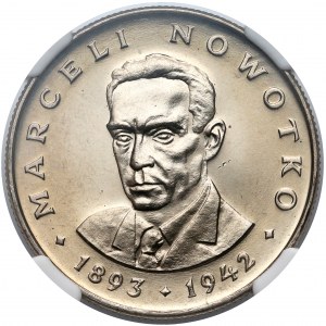 20 złotych 1976 Nowotko - NGC MS67