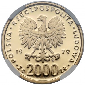 2.000 złotych 1979 Maria Curie-Skłodowska - NGC PF69 UC