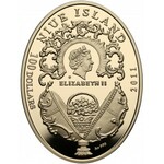 Polish Mint, 671 grams of GOLD Fabergé eggs (8pcs)