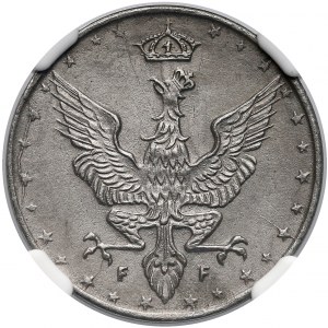 Królestwo Polskie, 20 fenigów 1917 - NGC MS61