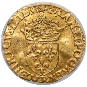 Henryk Walezy, 1/2 Ecu d'or 1587