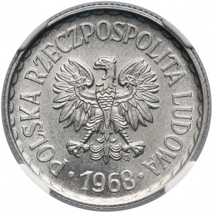 1 złoty 1968 - NGC MS64