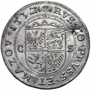 MAJNERT, Zygmunt I Stary, Półtalar koronny 1532 - odbitka w cynie