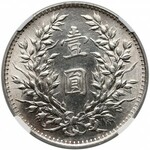 China, Yuan Shi-kai, 1 Dollar 1914 - NGC MS63