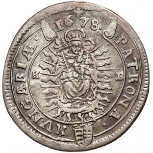 Hungary, Leopold I - Holy Roman Emperor, 15 Krezuer 1678-KB, Kremnica