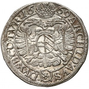 Österreich, Leopold I. (HRR), 3 Kreuzer 1669-✿, Wien